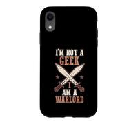 Larper Sword Fighting | Funny I'm Not A Geek I Am A Warlord Case for iPhone XR