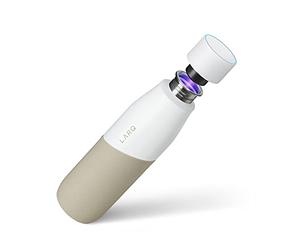 LARQ Bottle Movement PureVis 950ml - Self-Cleaning Water Bottle with UV-C Purifier - Lightweight Single-Wall Stainless Steel Gym Bottle - Ideal for Running, Travel & Fitness