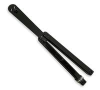 Larqety Foldable Plastic Tool, Sturdy and Lightweight, Excellent Balance, Practice Tool for Beginners (Black)