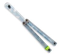 Larqety Foldable Plastic Tool, Sturdy and Lightweight, Excellent Balance, Practice Tool for Beginners (Streak Blue)