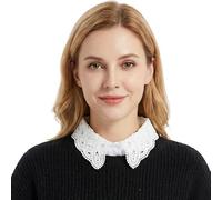 Larrel :Dickey Collar for Women, Reusable Washable Detachable Collars for Women Practical Lightweight Faux Collar Woman Fake Collars for Womens Lady Girls Favors