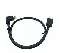 LARRITS 0.6m 4K 60HZ HDMI 2.0 Cable With 90 degree Right Angle Elbow For 4K TV Fire Stick PS4 Xbox 360 Xbox one Blue-ray Player