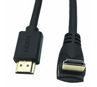 LARRITS 15cm High Speed HDMI 2.0 Cable 4K 60HZ With 90 degree Up Angle Elbow For 4K TV Fire Stick PS4 Xbox 360 Xbox one Blue-ray Player