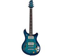 Larry Carlton Q7 Hollow Transparent Blue