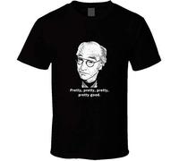 Larry David Pretty Good Funny TV Icon for Fans Only T Shirt Black