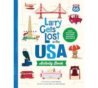 Larry Gets Lost in the USA Activity Book (with Stickers!): Travel Activities for Kids Ages 4-8