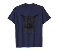Larry Le Malicieux - Design Sketch Style T-Shirt, Men, Navy Blue, Small
