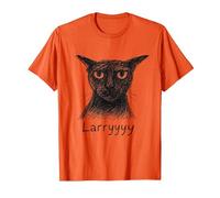 Larry Le Malicieux - Design Sketch Style T-Shirt, Men, Orange, 3X-Large