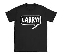 Larry! Mens T-Shirt Medium Black Impractical Jokers Funny Quote Gift for Dad
