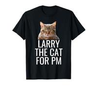 Larry The Cat For PM. Funny Tabby Cat Men Women Teens T-Shirt