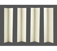 LARRYROO 12 Inch Cake Box Corner Extensions Cake Cards (Pack of 4) - White, Easily Protects Tall Wedding Cakes, Stacked & Weddings