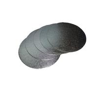 Larryroo Pack Of 5 Cut Edge Round Cake Boards Support Cards (6 Inches)