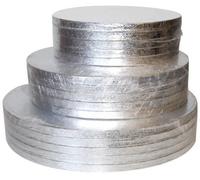 Larryroo Quality Strong Round Cake Drum Board 12mm Thick - Any Size, Any Amount (2, 6 Inches)