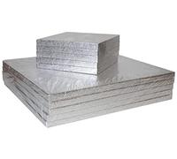 LARRYROO Quality Strong Square Cake Drum Board 12mm Thick - Any Size, Any Amount (10, 6 Inches)