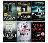 Lars Kepler Joona Linna Series 6 Books Collection Set (The Sandman, Stalker, Hunter, Lazarus, The Mirror Man & The Spider)