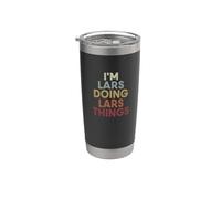 Lars Name Lars Personalized Name First Given Stainless Steel Insulated Tumbler
