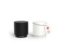 LARS NYSØM Mini Salt and Pepper Shakers Set - Metal Salt and Pepper Sets | Manual Stainless Steel Salt and Pepper Shakers with Modern Minimalist Design - Durable Salt & Pepper Pots - Easy to Refill