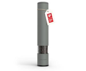 LARS NYSØM Salt Pepper Mill Manual with Adjustable Ceramic Grinder from coarse to fine I Design Spice Mill (Ash Gray)