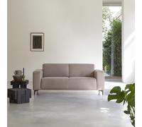 Lars - Sofa in taupe grey fabric, 2-3 seats Grey