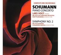 Lars Vogt, piano - Piano Concerto. Symphony No. 2 [Audio CD] Robert Schumann; Martyn Brabbins; G...