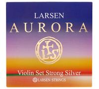 LARSEN STRINGS Aurora violin strings set 4/4 with D Silver Strong