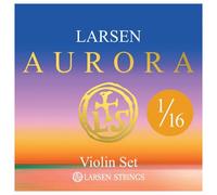Larsen Aurora Violin String Set 1/16 Size Medium
