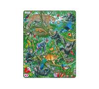 Larsen FH41 A Dense African Rainforest, 32 Piece Boxless Tray & Frame Jigsaw Puzzle
