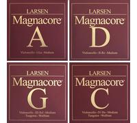 Larsen MAGNACORE 4/4 Cello Strings SET in Medium Gauge, Strong, MIX 1, MIX 2
