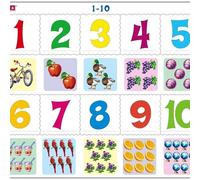 Larsen Puzzle Counting To 10 Maxi Larsen Genuine Jigsaw High Quality Toy Gift Ho