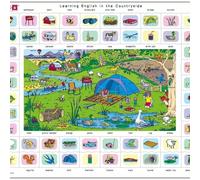 Larsen Puzzle Learning English In The Countryside Maxi Larsen Genuine Jigsaw Hig