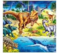 Larsen Puzzle Maxi Dinosaurs 57Pcs Tactic Genuine Jigsaw High Quality Toy Gift H