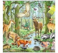 Larsen Puzzle Maxi European Forest 40Pcs Tactic Genuine Jigsaw High Quality Toy
