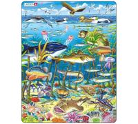 Larsen Puzzle Maxi Marine Life 60Pcs Tactic Genuine Jigsaw High Quality Toy Gift