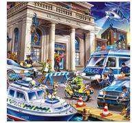 Larsen Puzzle Maxi Police 43Pcs Tactic Genuine Jigsaw High Quality Toy Gift Hobb