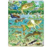 Larsen Puzzle Maxi Pond 50Pcs Tactic Genuine Jigsaw High Quality Toy Gift Hobby