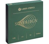Larsen Sovereign Cello Strings - Professional Set - Medium Tension Cello Strings for Power, Projection and Complete Control