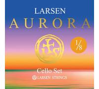 LARSEN STRINGS Aurora Cello Strings medium Set 1/8 Medium