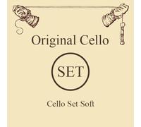 LARSEN STRINGS Cello Strings Original Set Soft
