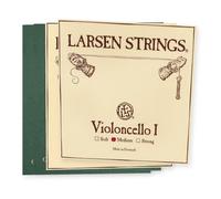 LARSEN STRINGS Original A & D with Sovereign G & C Cello String Set - 4/4 Full Size, Medium Tension - Tungsten-Wound Lower Strings - Powerful Projection, Fast Response & Tonal Control