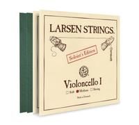 LARSEN STRINGS Soloist A & D with Sovereign G & C Cello String Set - 4/4 Full Size, Medium Tension - Tungsten-Wound Lower Strings - Solo Performance, Projection & Precise Response