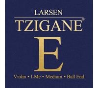 LARSEN STRINGS strings for violin Tzigane E steel carbon steel with ball end medium