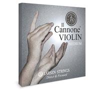 LARSEN STRINGS Violin Strings II Cannone - 4/4 Violin - Medium - 4-string set Direct & Focused, tension 22.6 kg/49.20 lbs