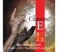 LARSEN STRINGS Violin Strings II Cannone - 4/4 Violin - Single String E Strong .028, carbon steel core, tension 9.00/19.80