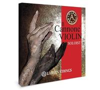 LARSEN STRINGS Violin Strings II Cannone - 4/4 Violin - Soloist - 4-string set with A Warm & Broad, tension 24.5 kg/53.9 lbs