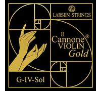 LARSEN STRINGS violin strings Il CANNONE Gold G Soloist Gold