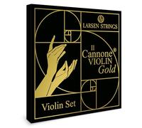 LARSEN STRINGS Violin Strings Il CANNONE Gold Set Soloist Gold