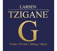 LARSEN STRINGS violin strings Tzigane multifilament fibre core G silver strong