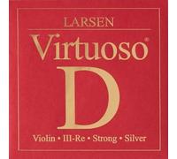 Larsen Strings Violin Strings Virtuoso D Silver single string Multi-Filament Nylon strong - Tension 5.1kg / 11.2lbs