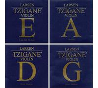 Larsen Tzigane 4/4 Violin String Set - Medium Gauge With Loop-End E