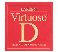 LARSEN STRINGS violin strings Virtuoso D silver, multi-filament nylon strong